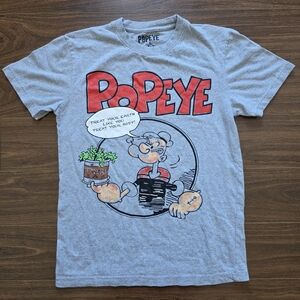 3 For 15 Gray Popeye Graphic T-Shirt